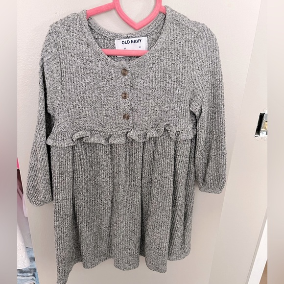 Old Navy Thermal Knit Long Sleeve Dress - Picture 1 of 3